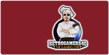 retr0gamers40 XXL Gaming Mousepad