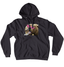 hoodie - Djeunut x PapaBear 1 groot