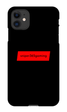 sniper365gaming iPhone Phone Cases