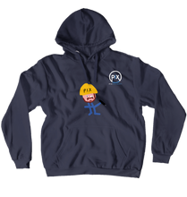 pixHoodie Kritzelpix dunkel