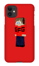 Gaming For Greatness Minecraft Skin iPhone Case