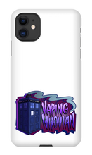 vaping_whovian iPhone Phone Cases