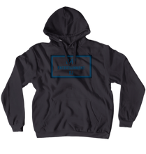 D4V Hoodies (No-Zip/Pullover) Logo Blue Headphone
