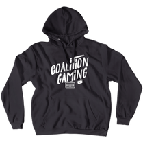 Coalition Gaming OG white logo (No-Zip/Pullover)