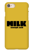 Milk iPhone Phone Cases
