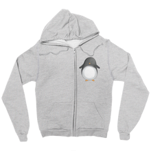 Penguin Zip Up Hoodie