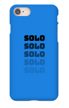 Fading Solo Text iPhone Phone Cases