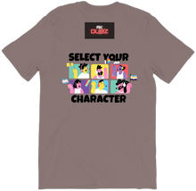 akdubz53 Tshirt Back Logo Select Character