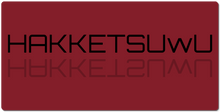 hakketsuwu XXL Gaming Mousepad