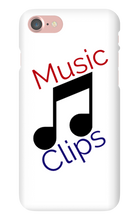 music clips iPhone Phone Cases