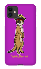 captain_meerkat iPhone Phone Cases