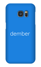 dember Text Phone Case (Samsung)