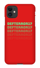 defterror17 iPhone Phone Cases