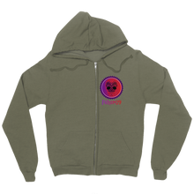 feher09 Zip Up Hoodie