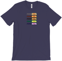 Fake Taksi Kleuren van de Kaart T-Shirts