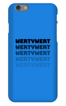 Wertywert iPhone Phone Cases