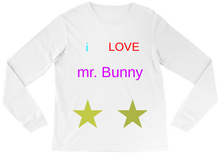 i LOVE mr.bunny long-sleeve-tee