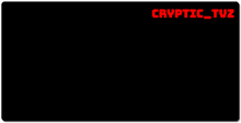 cryptic_tvz XXL Gaming Mousepad
