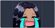 crying XXL Gaming Mousepad