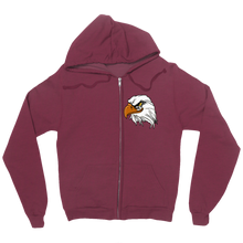 thebald_eagle Zip Up Hoodie