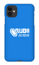 Rubii iPhone Phone Cases (white logo)