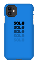 Fading Solo Text iPhone Phone Cases