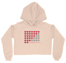 Lives Cropped Hoodie