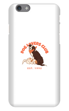 Dog Lovers Club iPhone Phone Cases