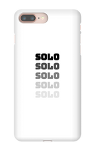 Fading Solo Text iPhone Phone Cases