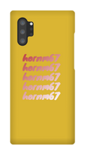 hornm67 Samsung Phone Cases