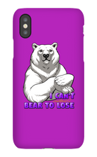 I Can't Bear To Lose (Alt) iPhone Phone Cases