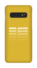 Nano_Dolven's Samsung Phone Cases White Text