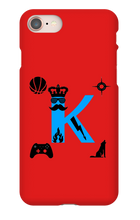 keekster_ Logo (Black) iPhone Phone Cases