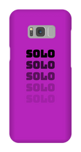 Fading Solo Text Samsung Phone Cases