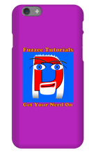 Fuzzee Tutorials Logo w/ Text iPhone Cases