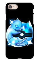 Shiny Mew on Shiny Master Ball Iphone Case