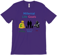 Millenial Life Goals T-Shirt
