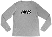 FACTS Long Sleeve w/ Black Print