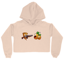 Pineapple Hate women's cropped hoodie