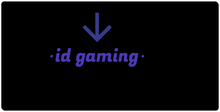 id gaming mouse pad