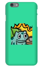 This Is Fine Bulbasaur iPhone Phone Cases