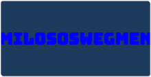 MILOSOSWEGMEN Gaming pads (I guess) (?) (Blue)