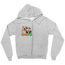 Lets Go! Bulldog Zip-Up Hoodie