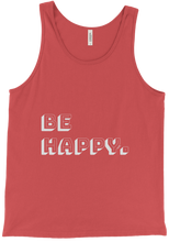 be happy. retro tank top