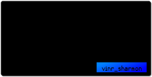 vinr_sharmon XXL Gaming Mousepad with text
