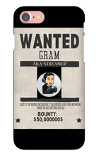 wanted_gram04 iPhone Phone Cases