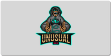 Logo UnusualMe XXL Gaming Mousepad