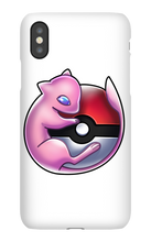 Mew on Pokeball IPhone Cases