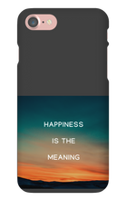 Happiness is the meaning iPhone Cases
