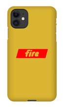 Fire iPhone Phone Cases